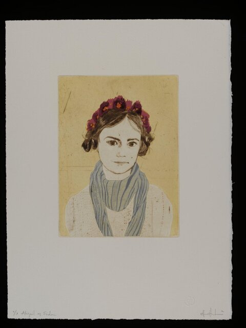 Abigail as Frida Portrait