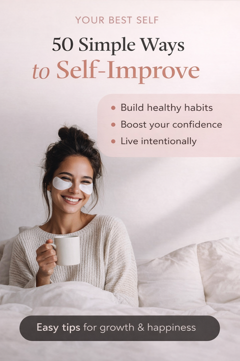 50 Simple Self-Improvement Tips