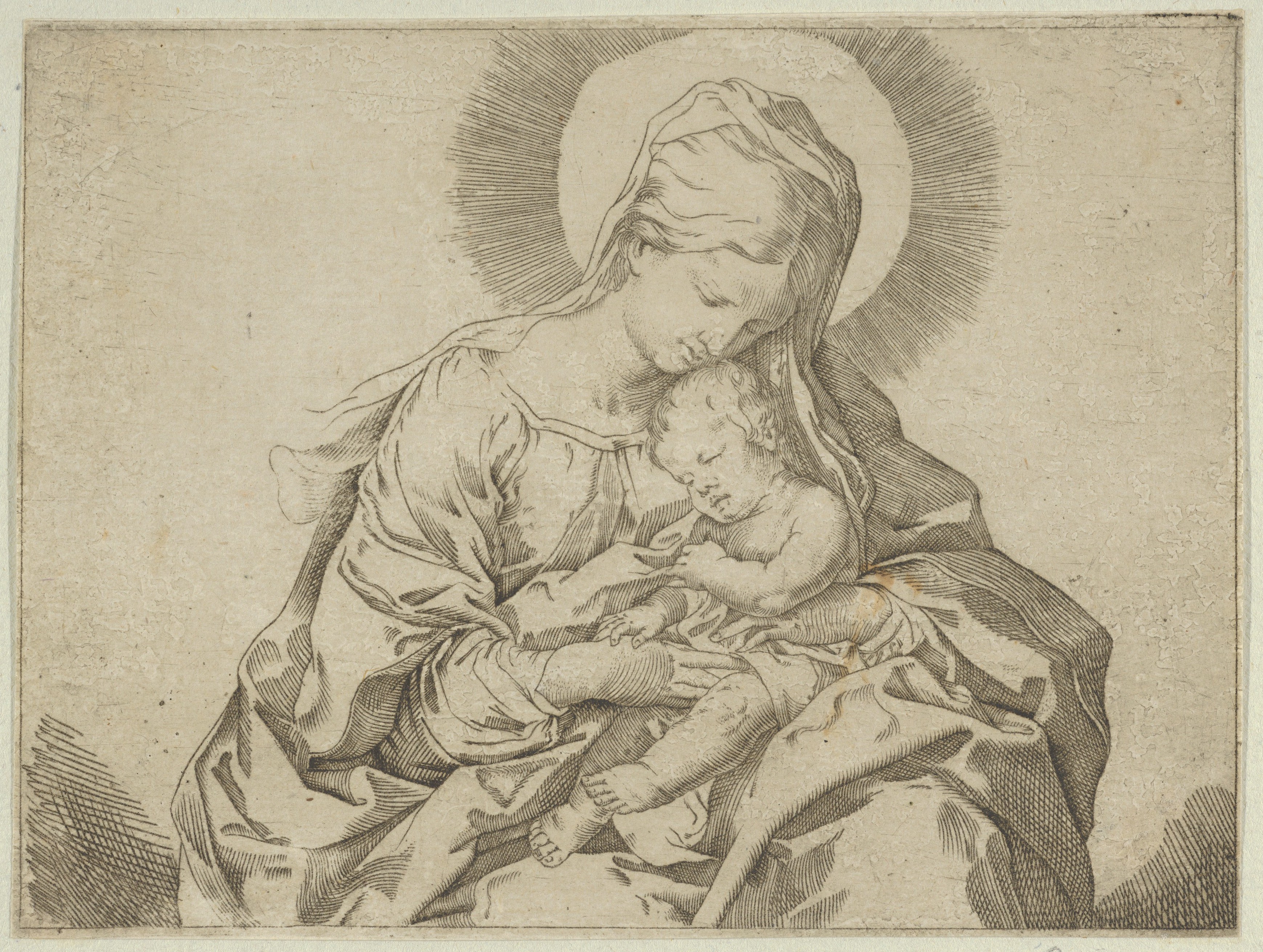 Madonna Holding the Christ Child
