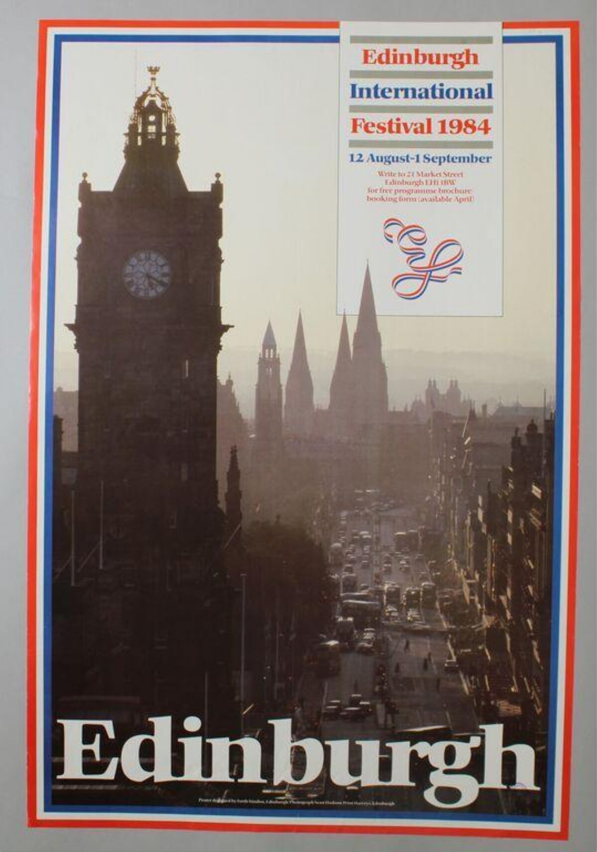 1984 Edinburgh International Festival Poster