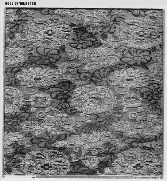 Floral Patterned Woven Textile