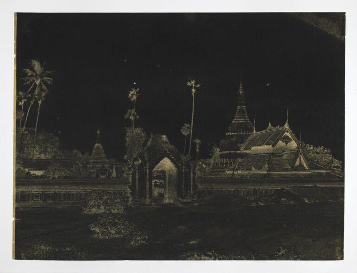 Ancient Southeast Asian Temple Scene