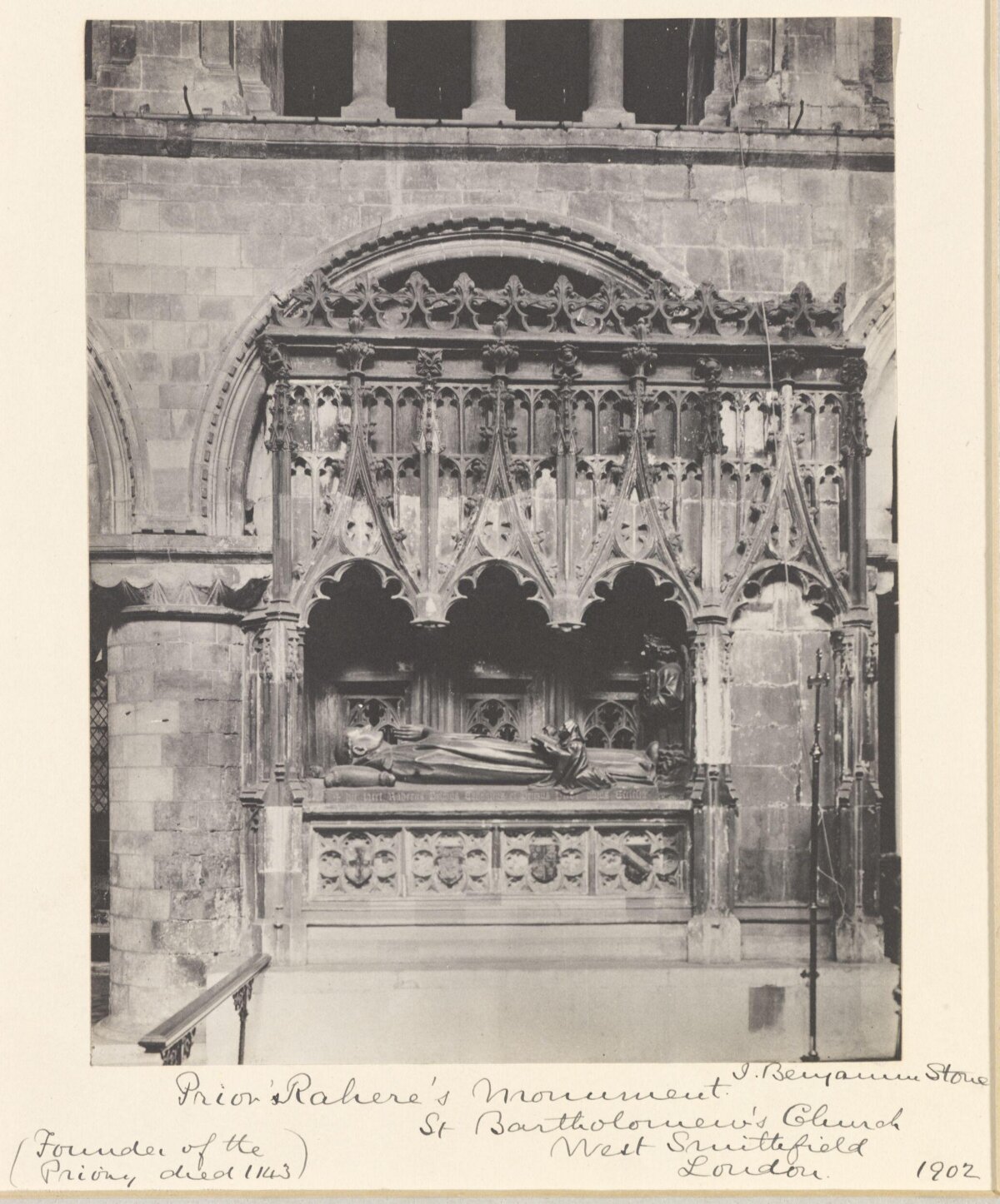 Prior Rahere's Monument, London