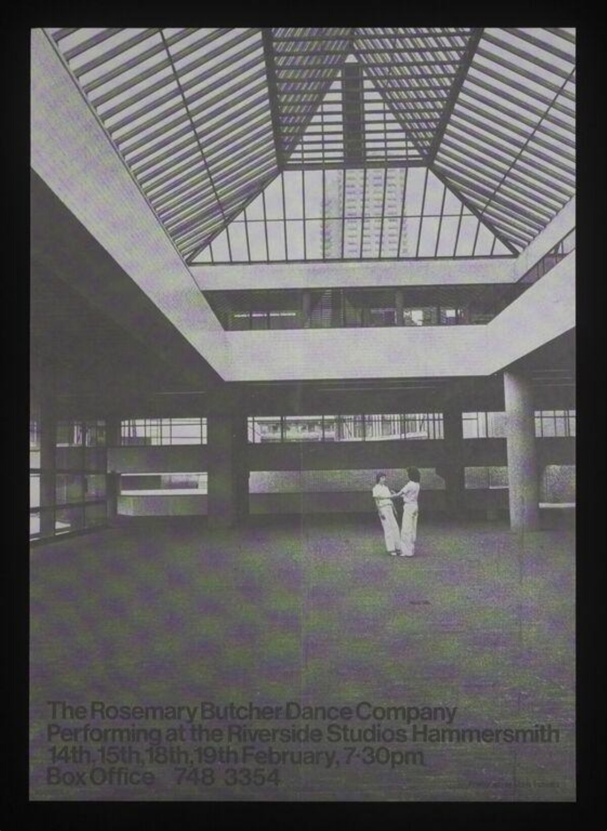 Rosemary Butcher Dance Performance Poster
