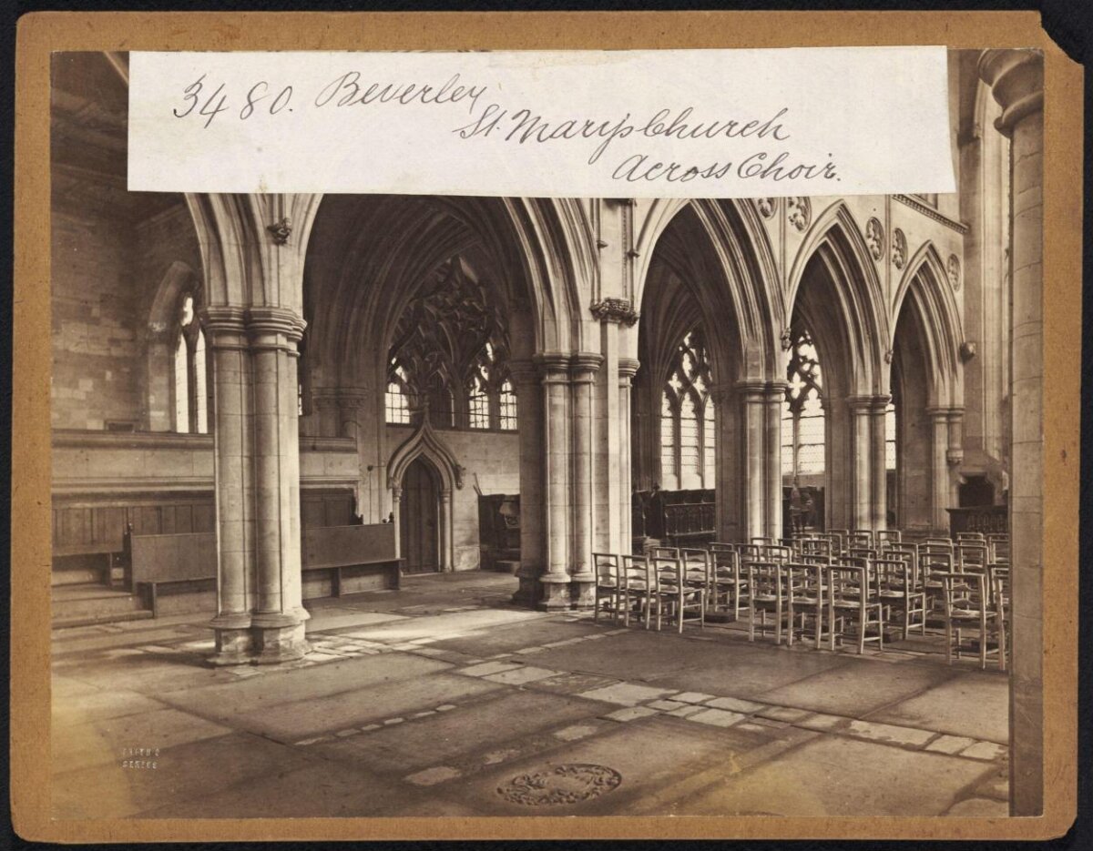 Beverley St Mary's Church Choir Interior