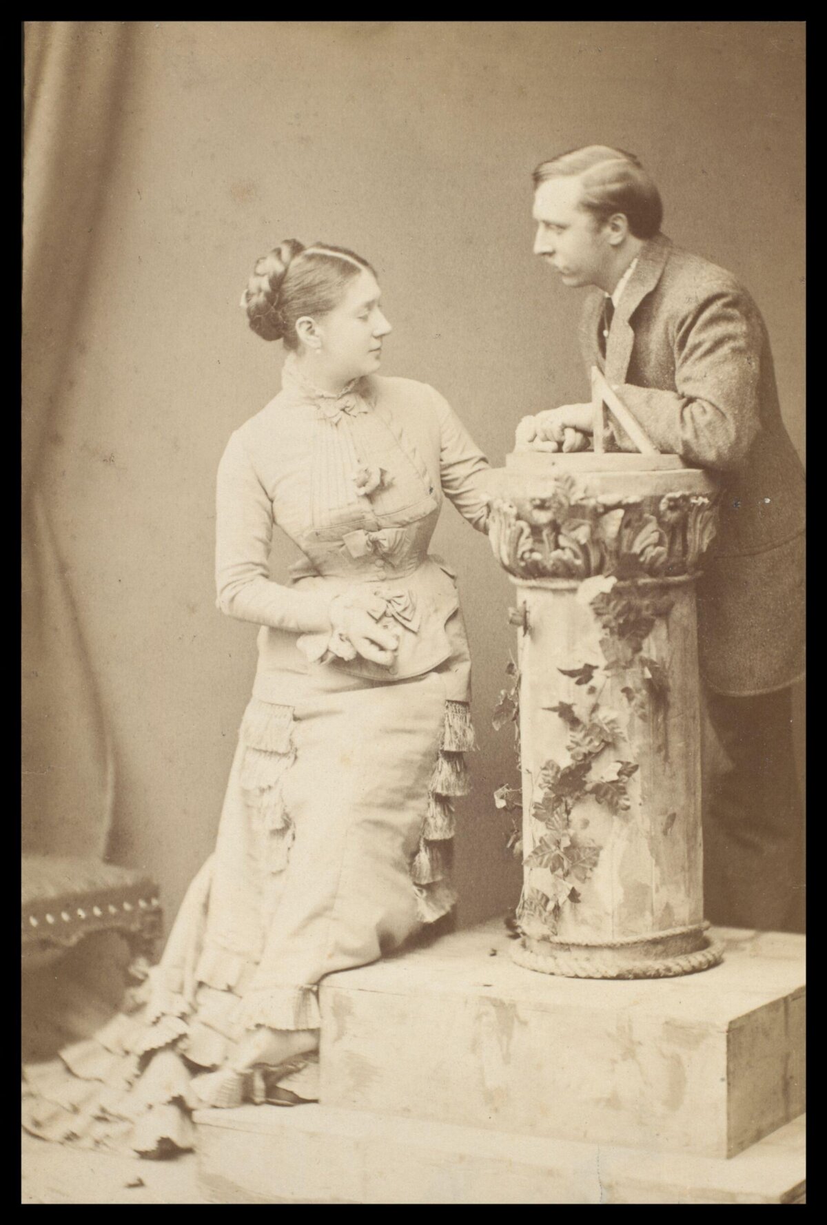 Vintage Studio Portrait of a Couple