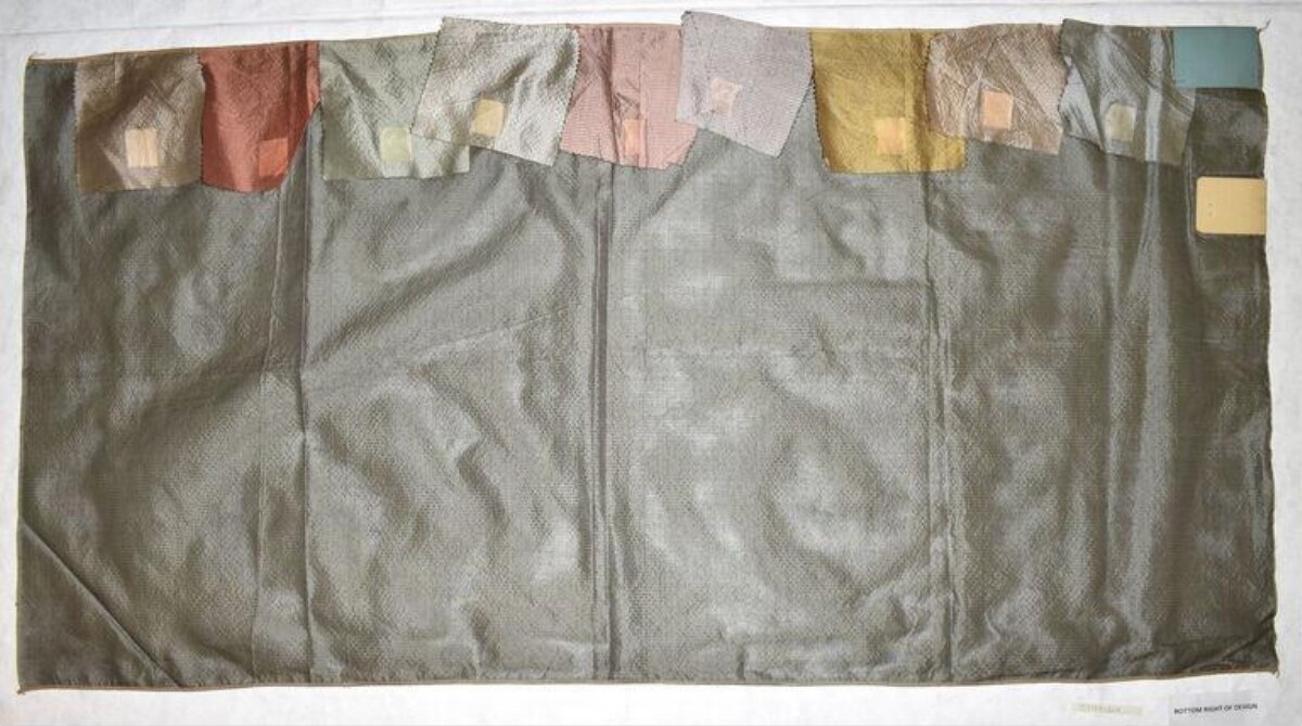Fabric Color Swatch Sample Board