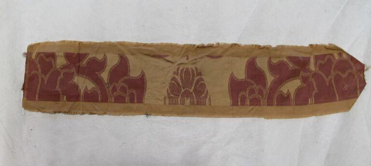Antique Patterned Textile Fragment