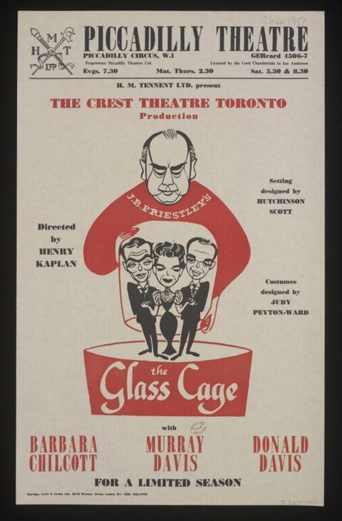 The Glass Cage Theatre Poster