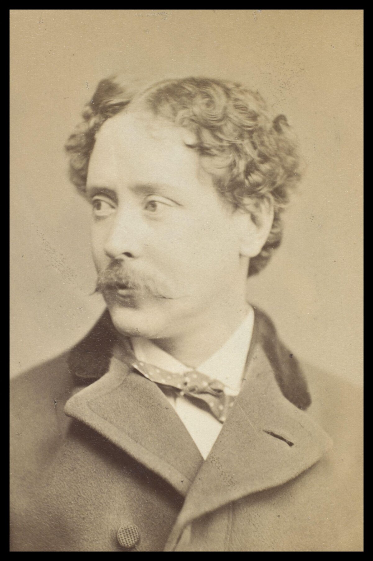 Vintage Portrait of Victorian Man