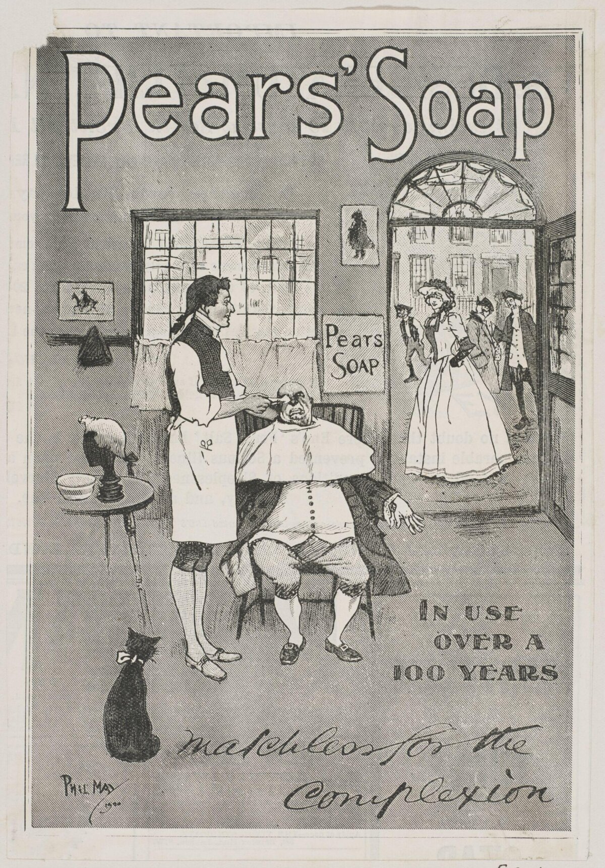 Vintage Pears' Soap Advertisement