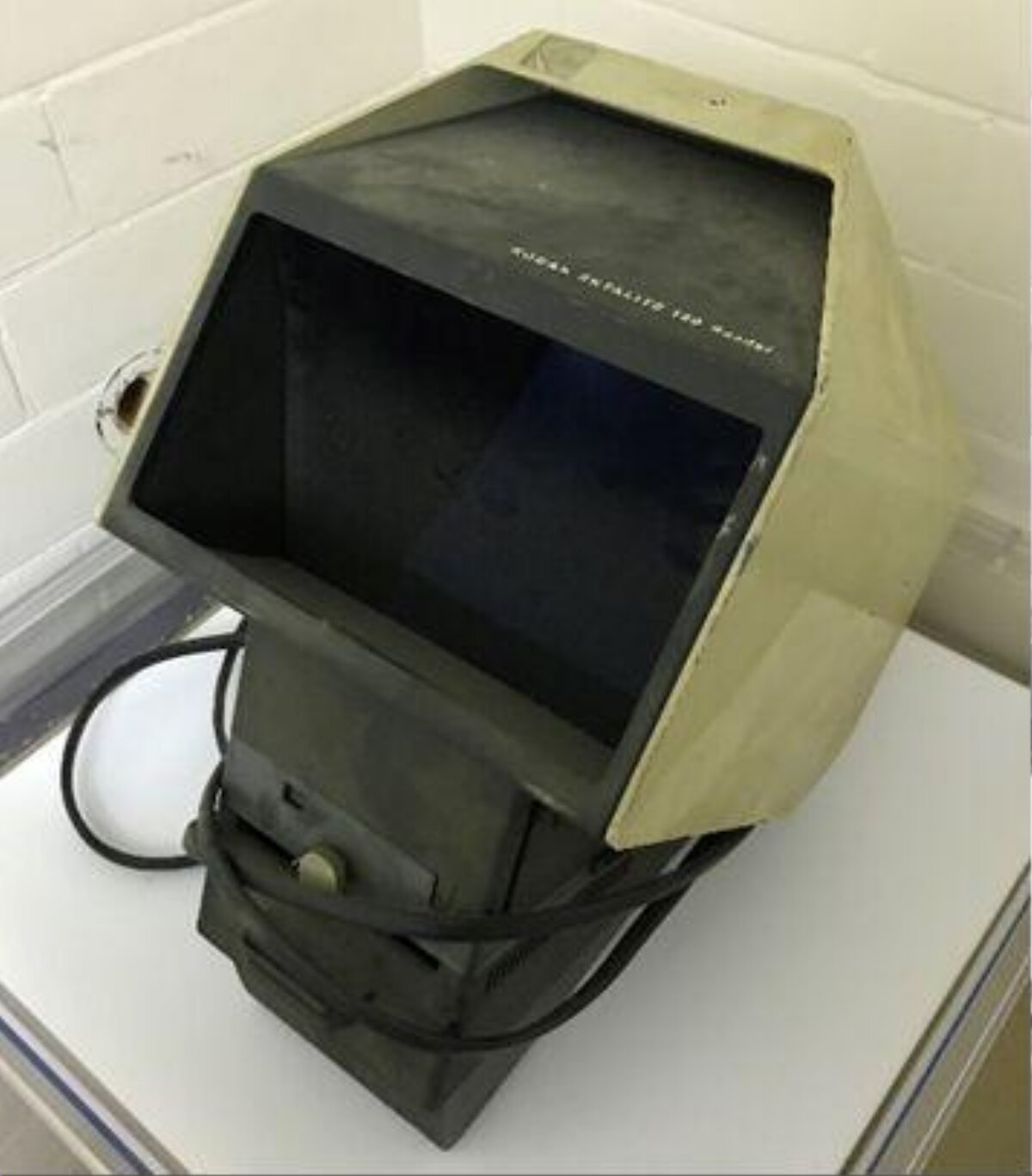 Vintage Desktop Microfilm Reader — Technology