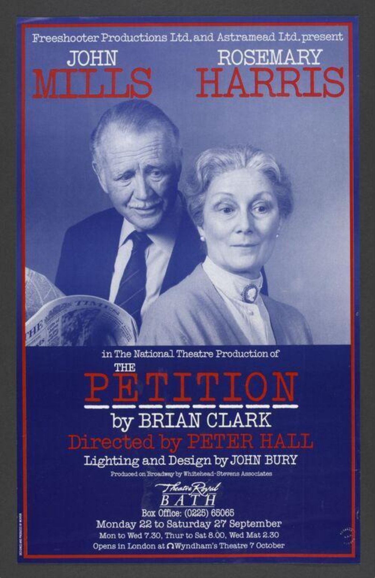 The Petition Play Theatre Poster