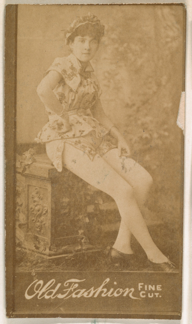 Vintage Old Fashion Fine Cut Actress Portrait