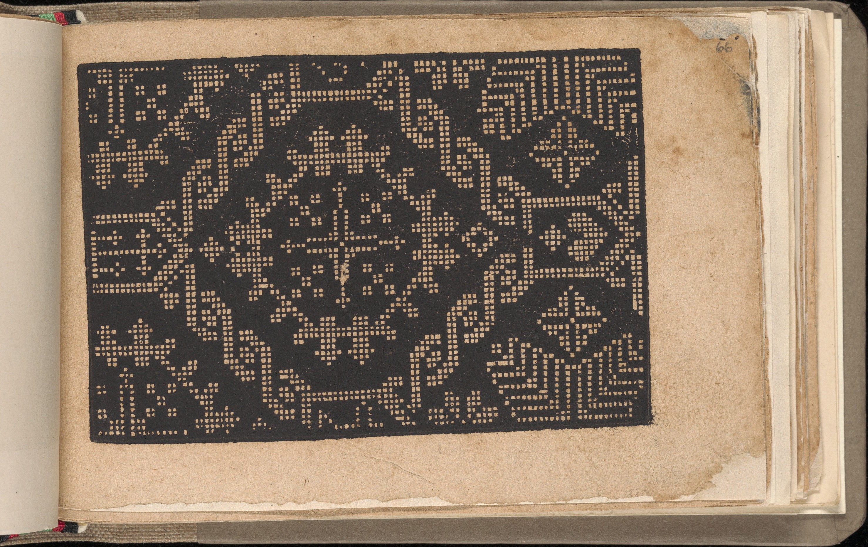 Antique Cross-Stitch Pattern