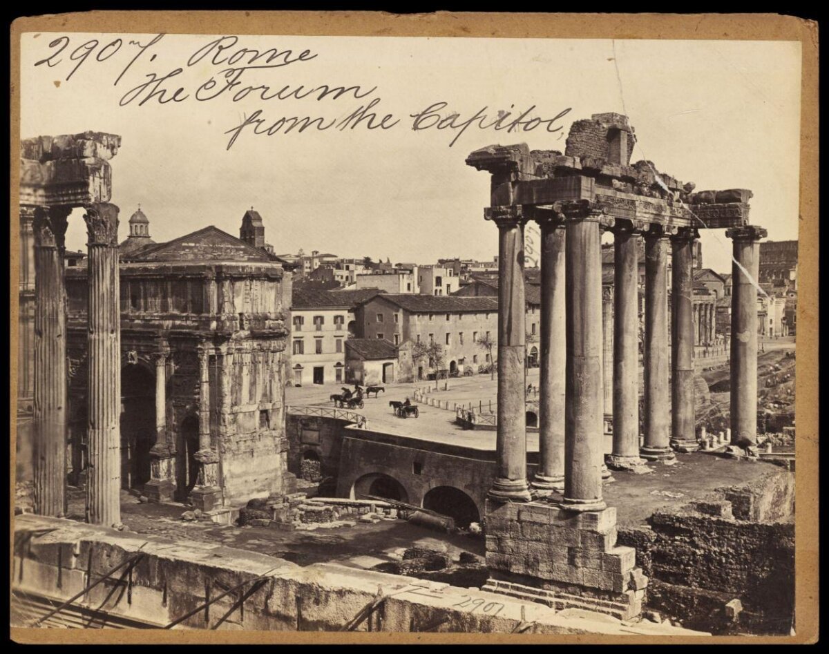 Roman Forum from Capitol, Rome