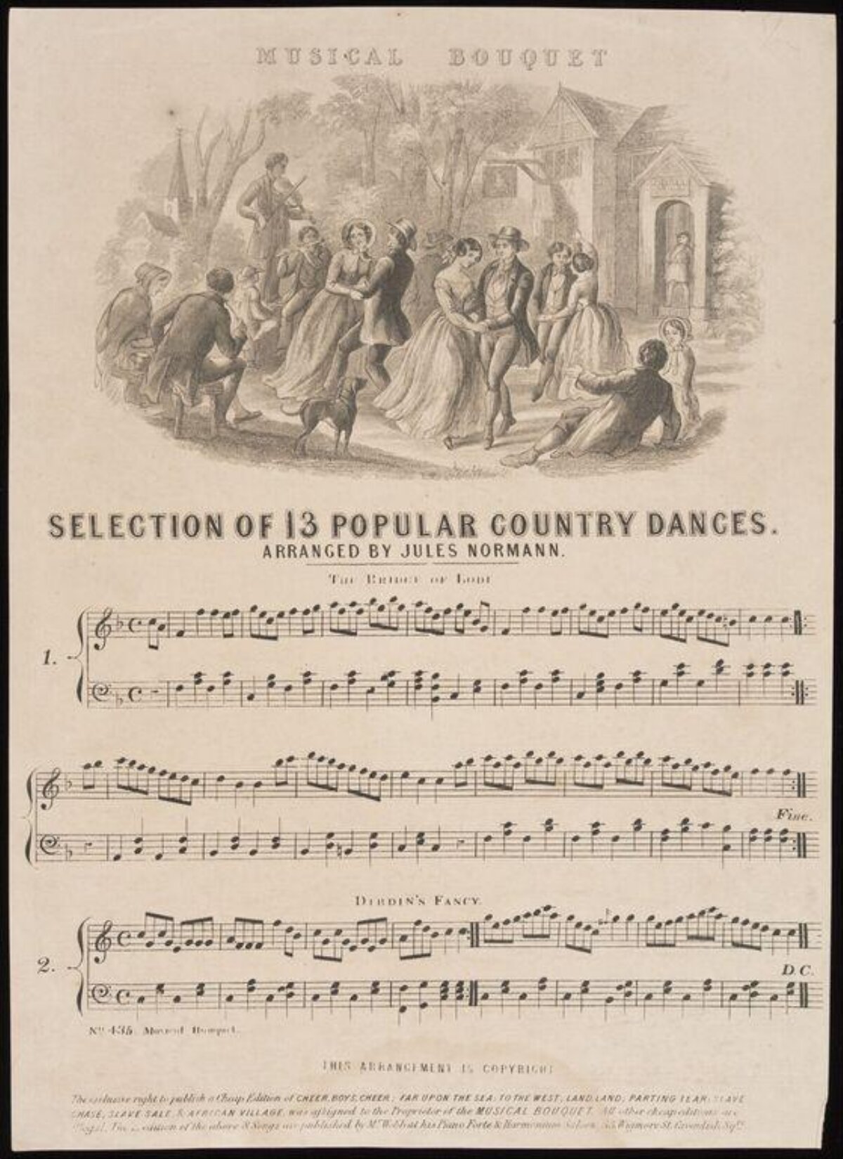 Vintage Country Dances Sheet Music