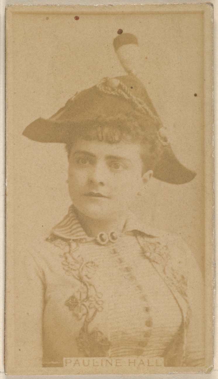 Vintage Portrait of Pauline Hall
