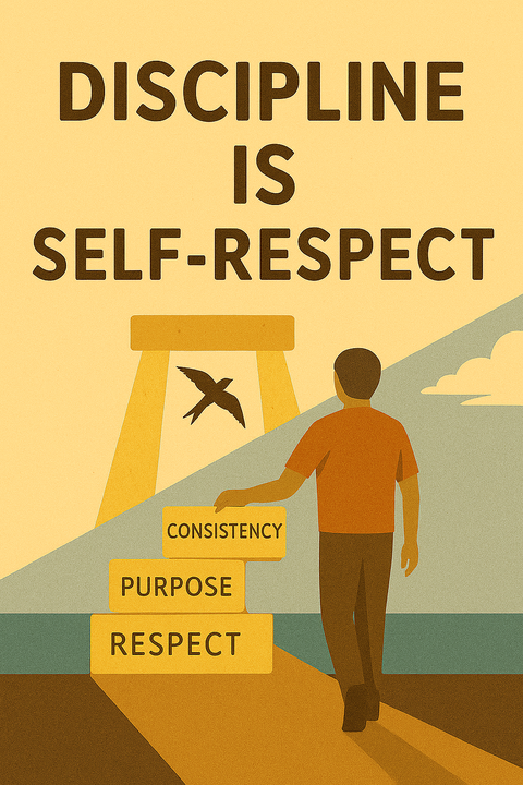 Discipline Is Self-Respect Motivational Poster