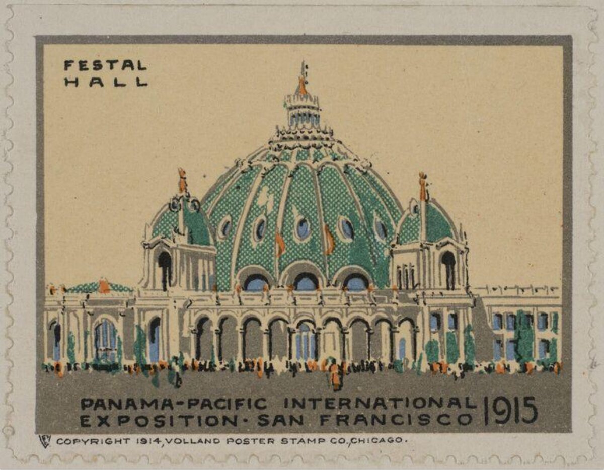 1915 Panama-Pacific Expo Festal Hall