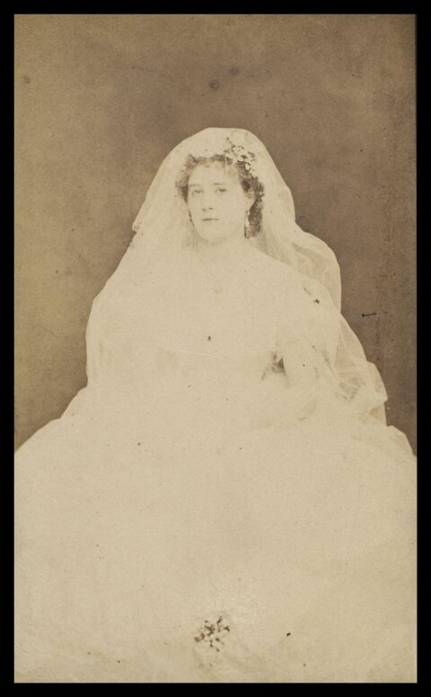 Vintage Bridal Portrait