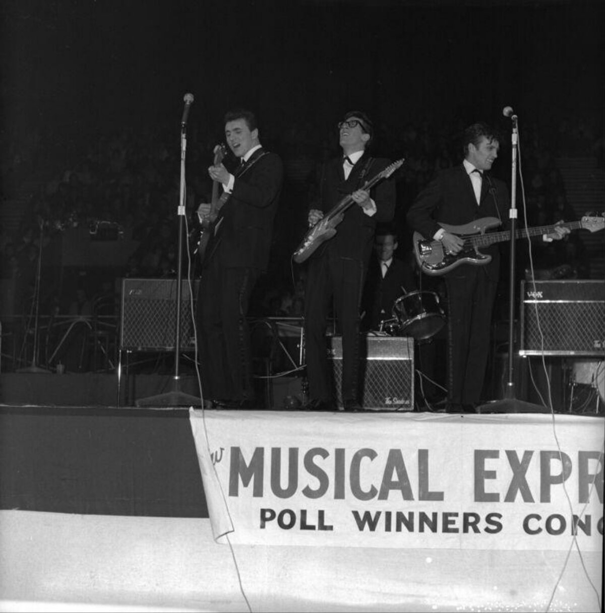Band at Musical Express Poll Winners Concert