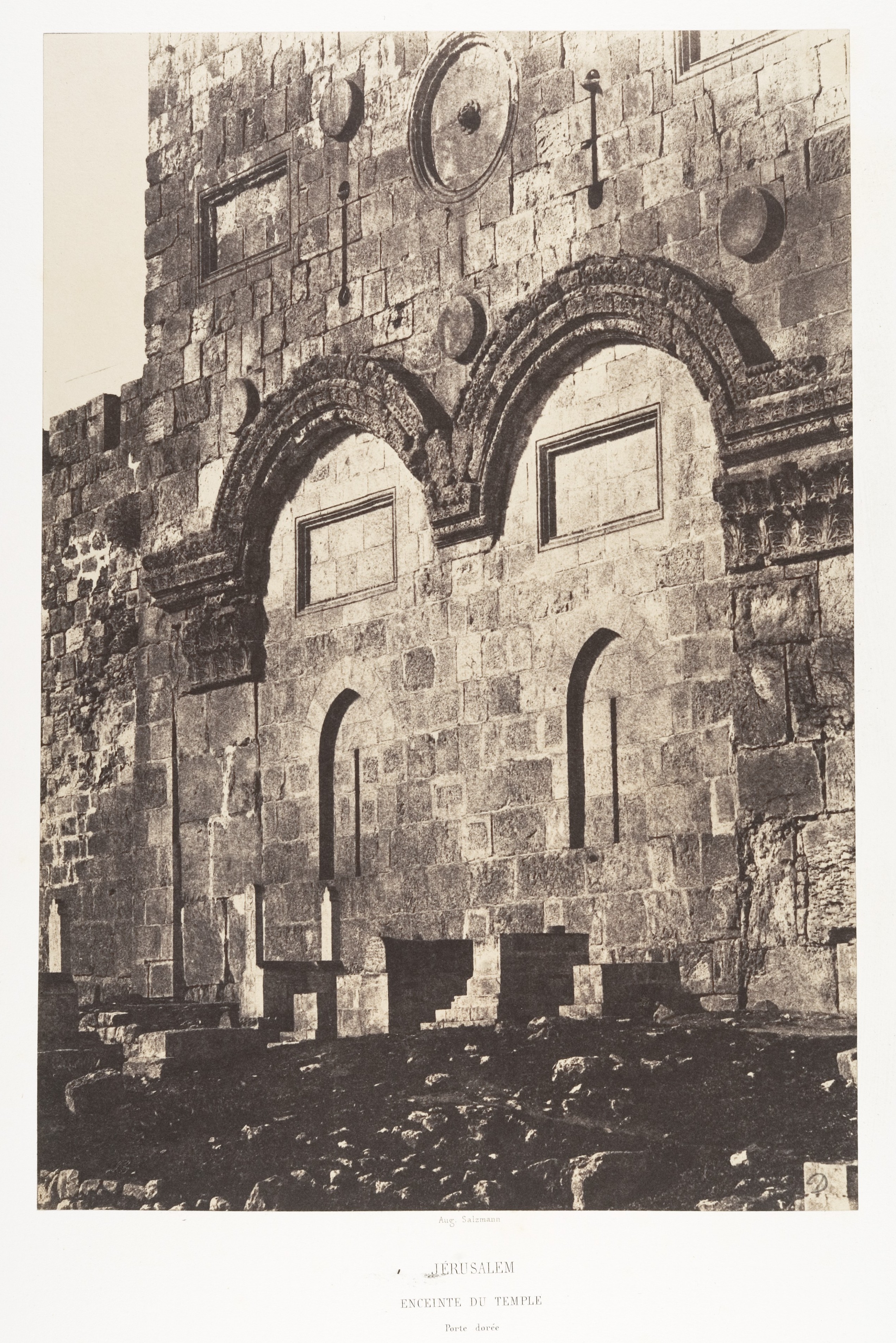 Jerusalem Sealed Temple Gate