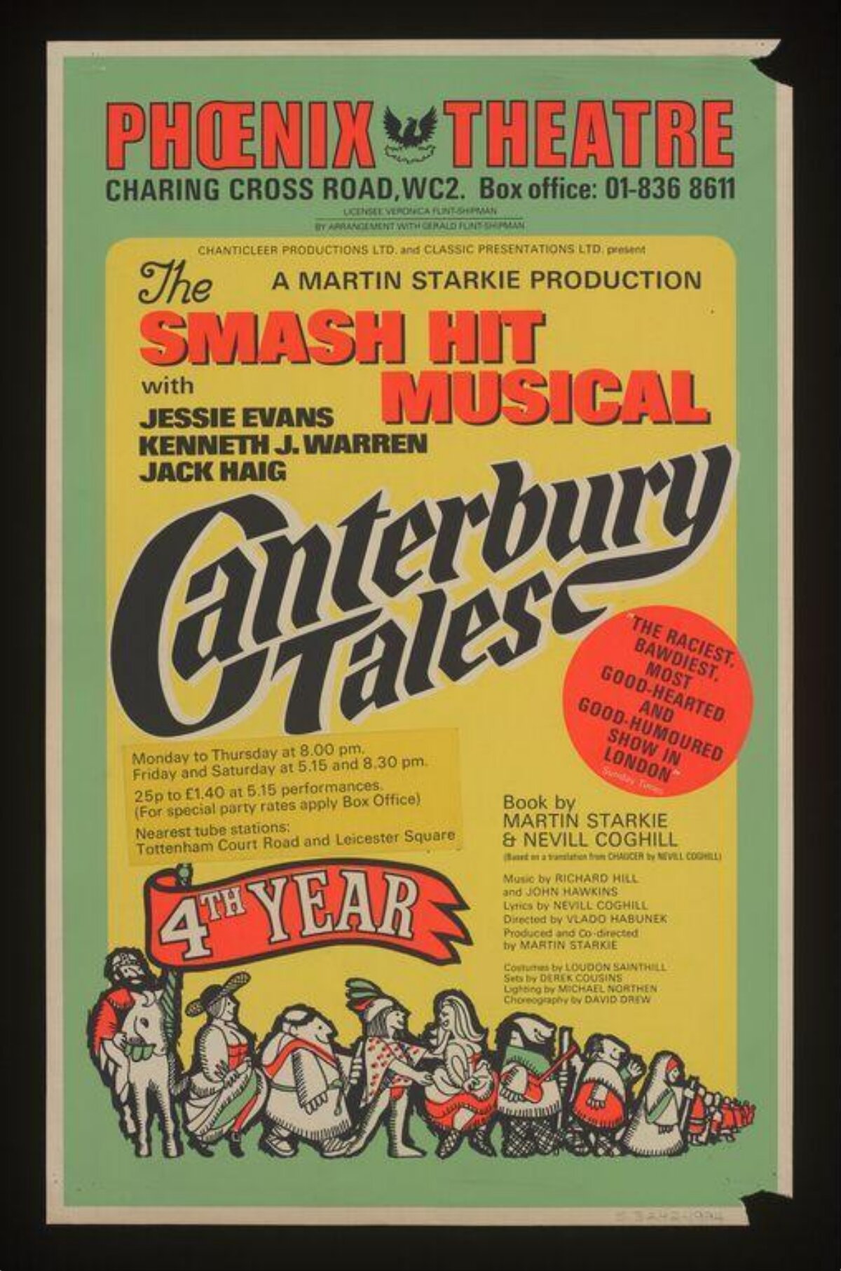 Canterbury Tales Musical Poster
