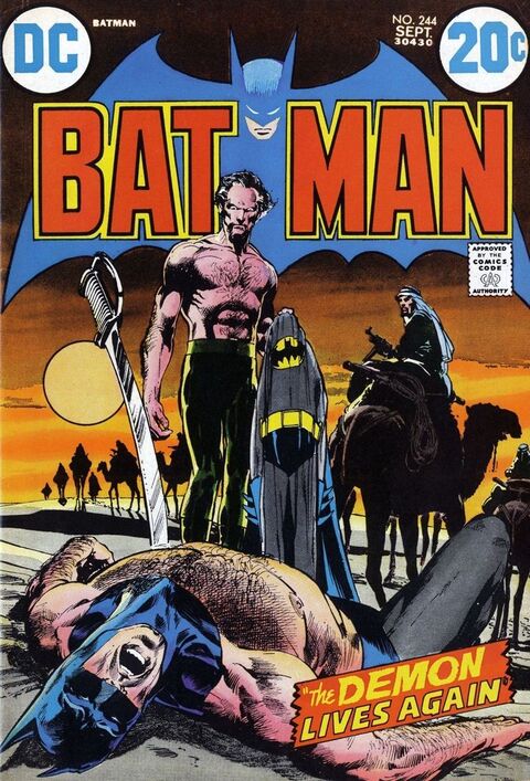Batman Issue 244 Comic Cover