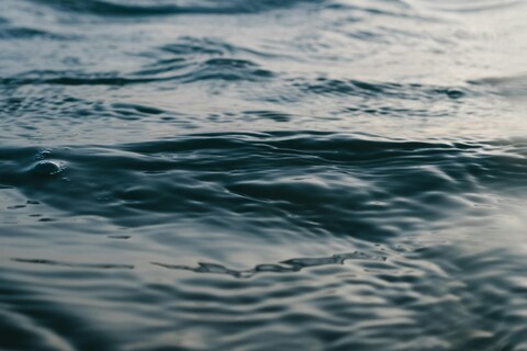 Calm Rippled Water Surface