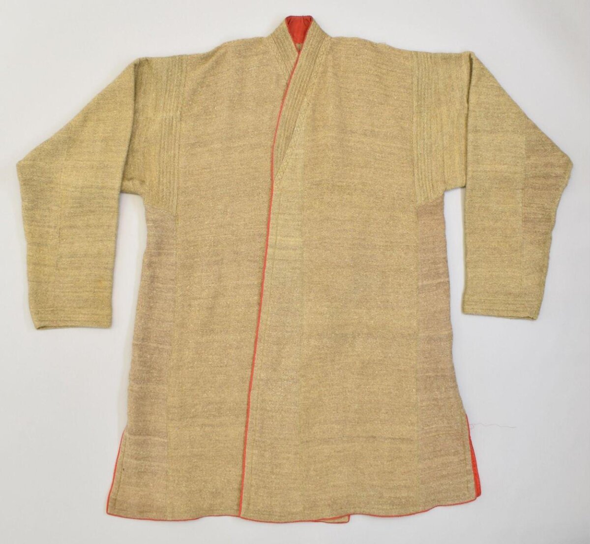 Traditional Handwoven Beige Robe