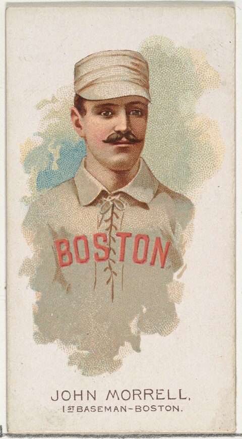 Vintage John Morrell Boston Baseball Card