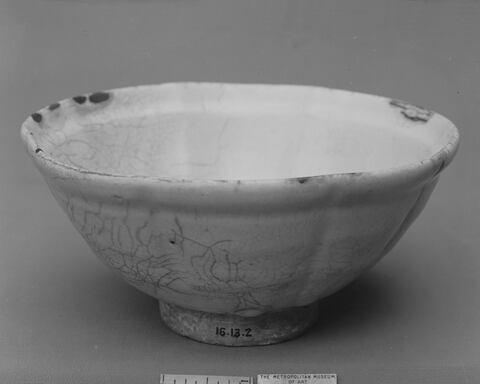 Crackled Antique Ceramic Bowl