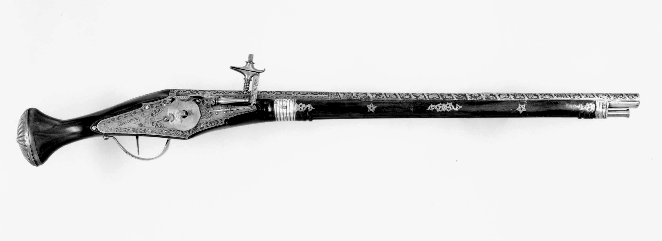 Ornate Antique Flintlock Pistol