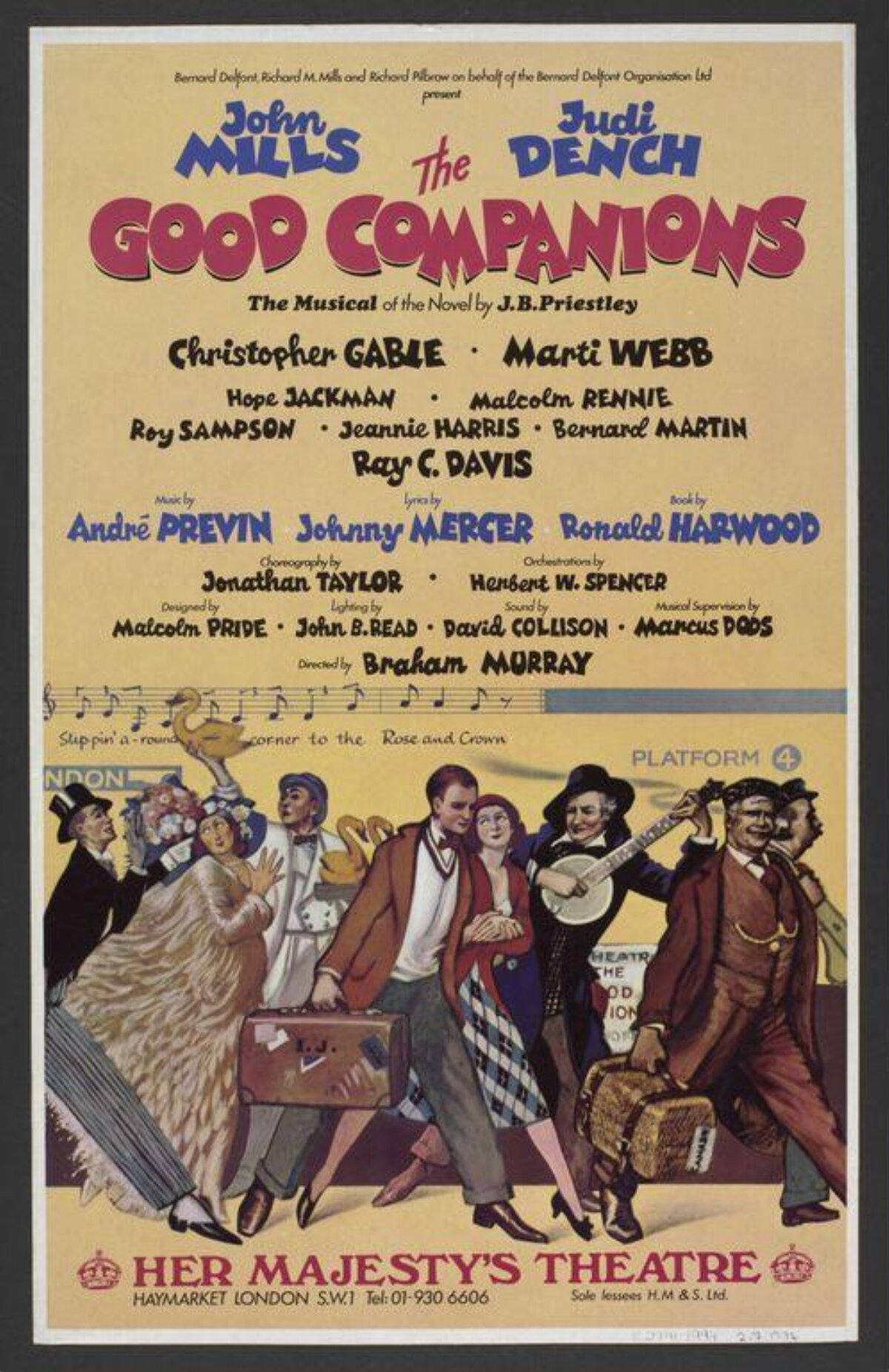 The Good Companions Musical Poster