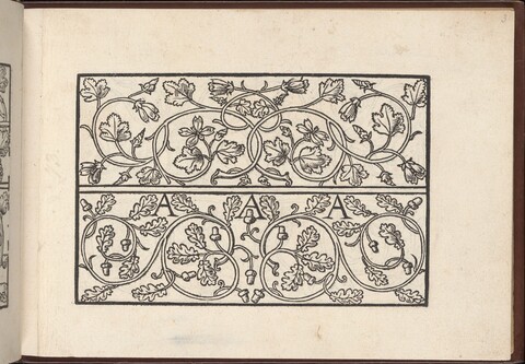 Vintage Decorative Initial Woodcut