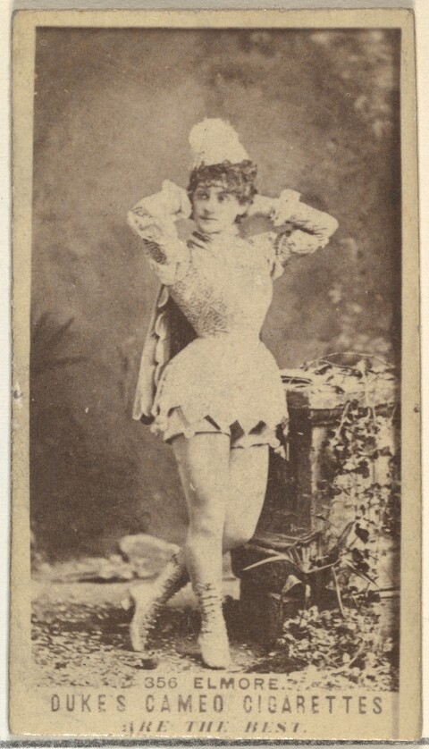 Elmore Duke's Cameo Cigarette Card Portrait