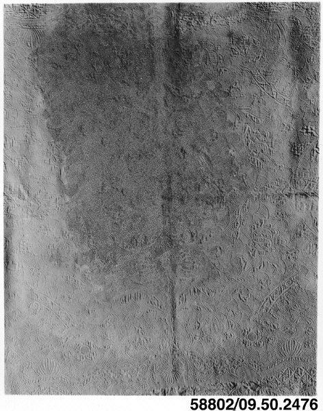 Antique Embossed Textile Fragment