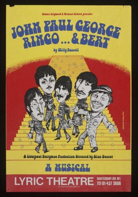 John Paul George Ringo & Bert Musical Poster
