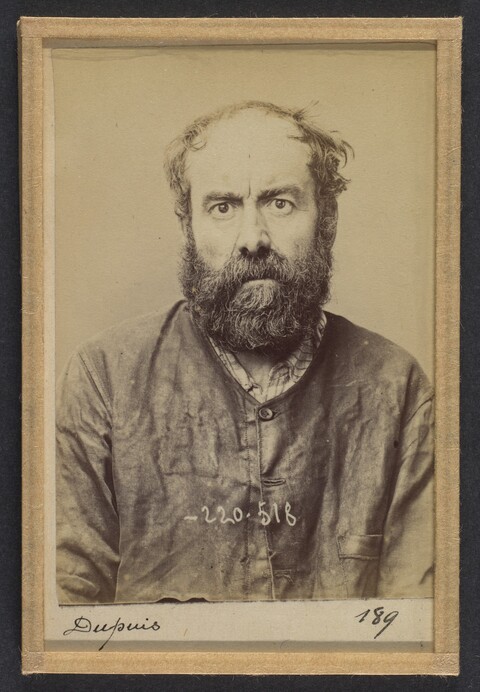Antique Portrait of Dupuis
