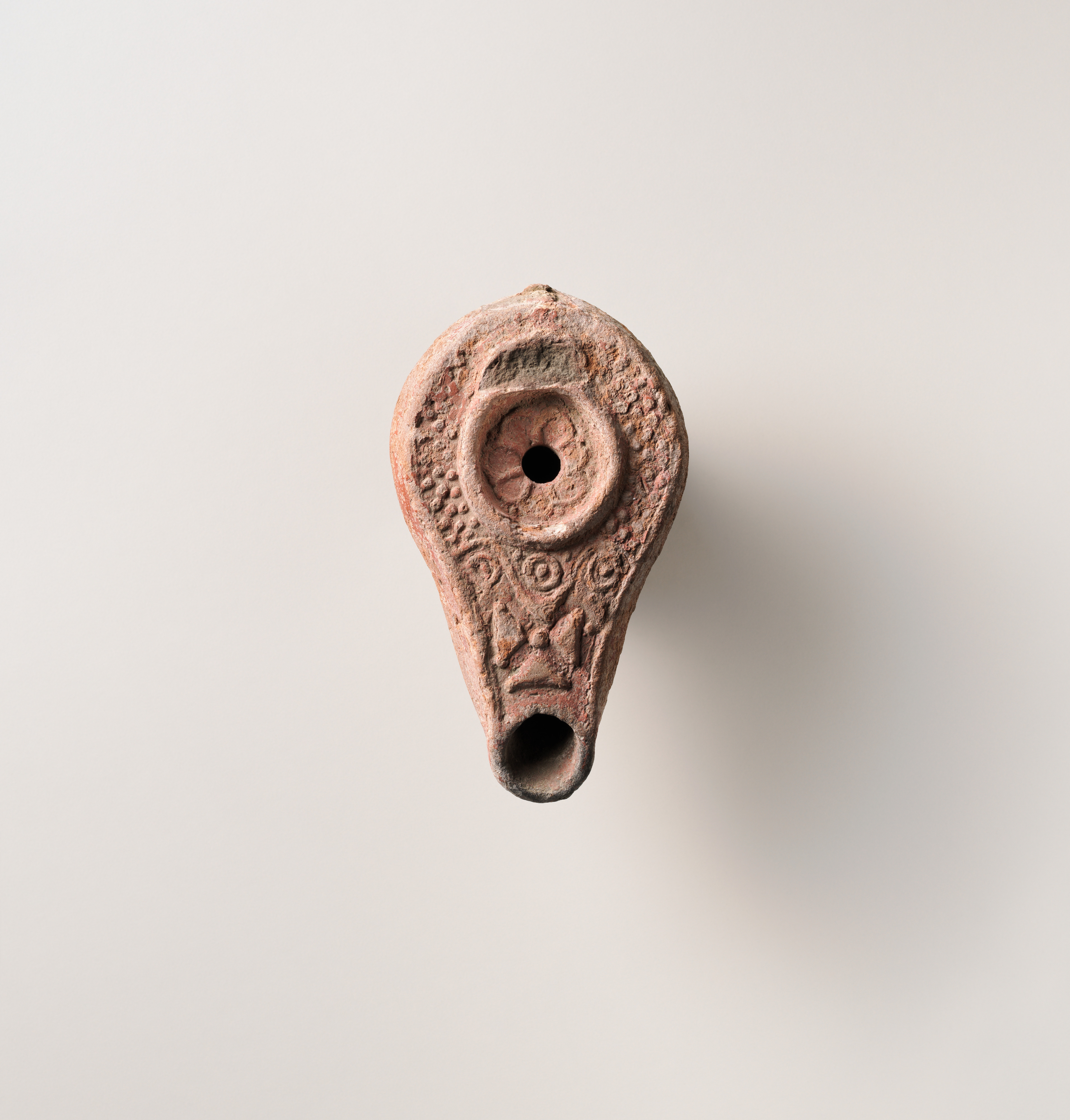 Ancient Terracotta Oil Lamp