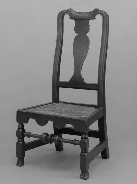 Antique Wooden Side Chair