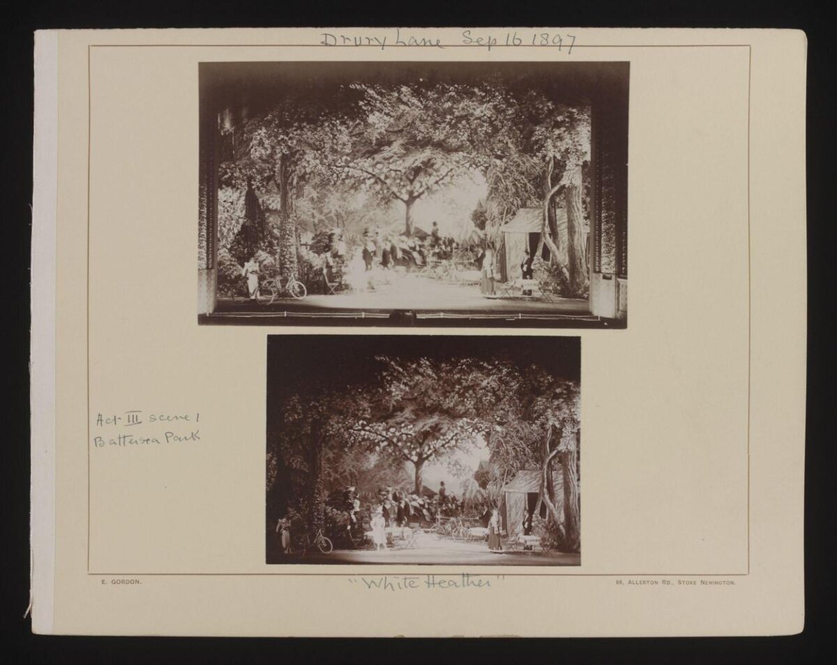 1897 White Heather Theatre Stage Photos