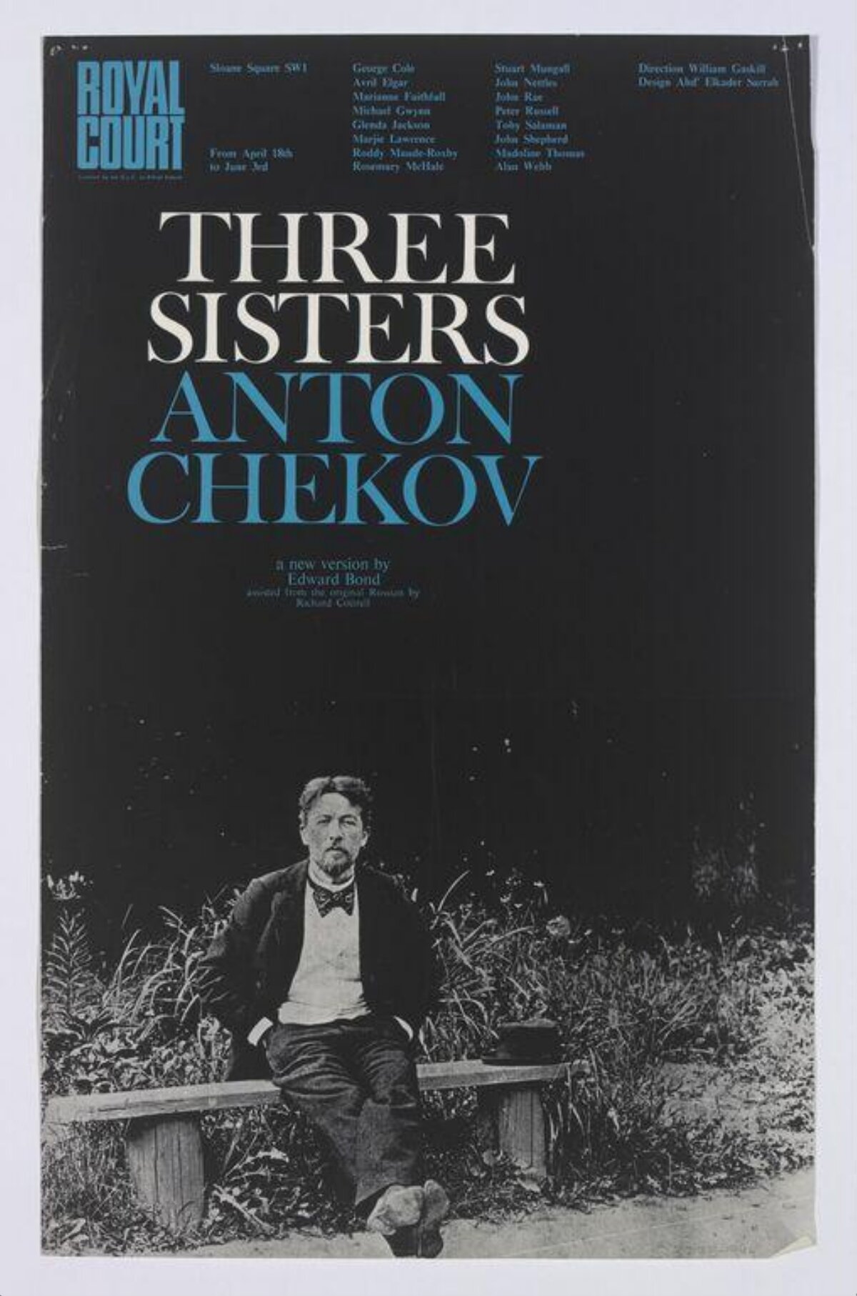 Chekhov's Three Sisters Play Poster