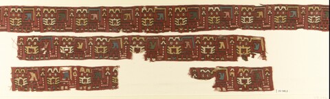 Ancient Patterned Woven Textile Fragments