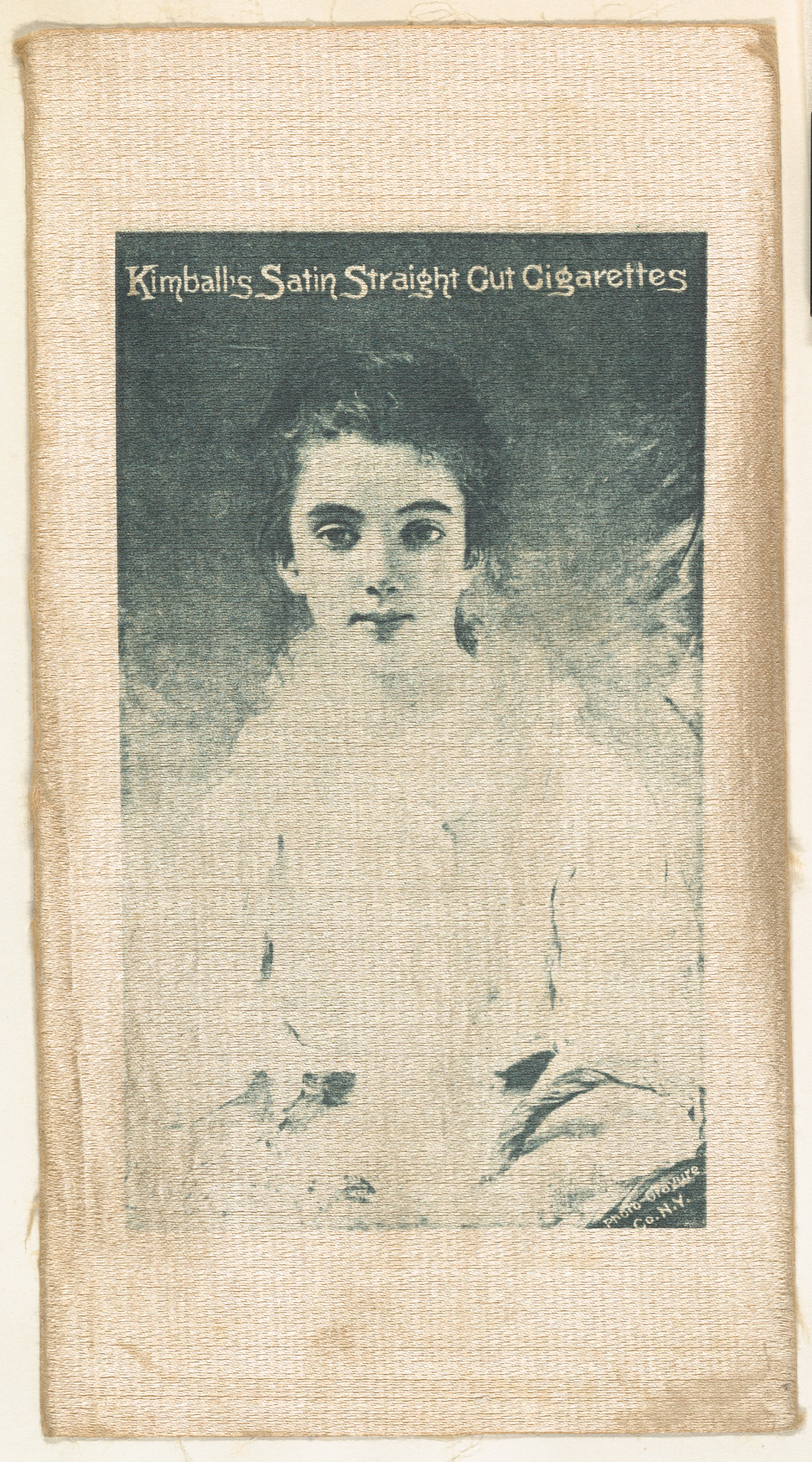 Vintage Kimball's Cigarette Ad Card