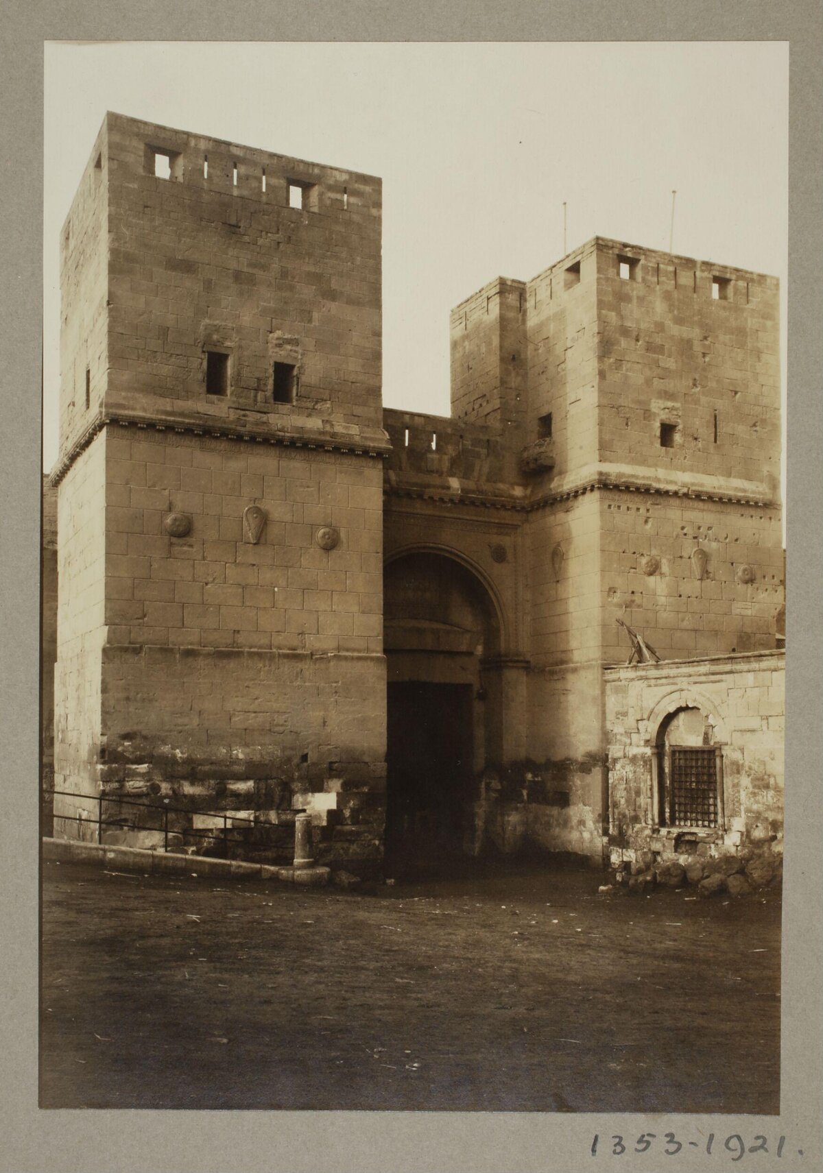Ancient Fortified Stone City Gate