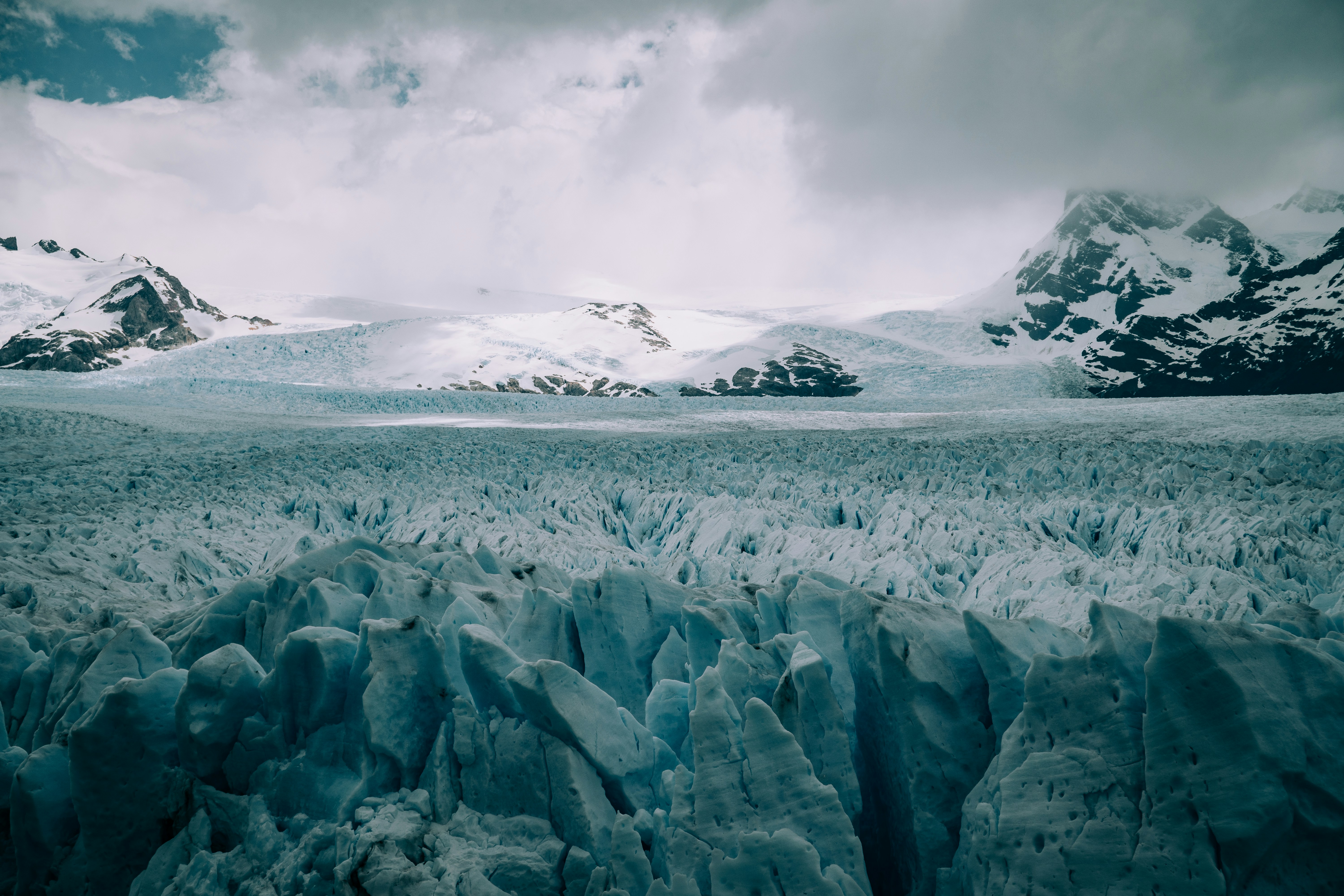 Snow Mountain Glacier Landscape