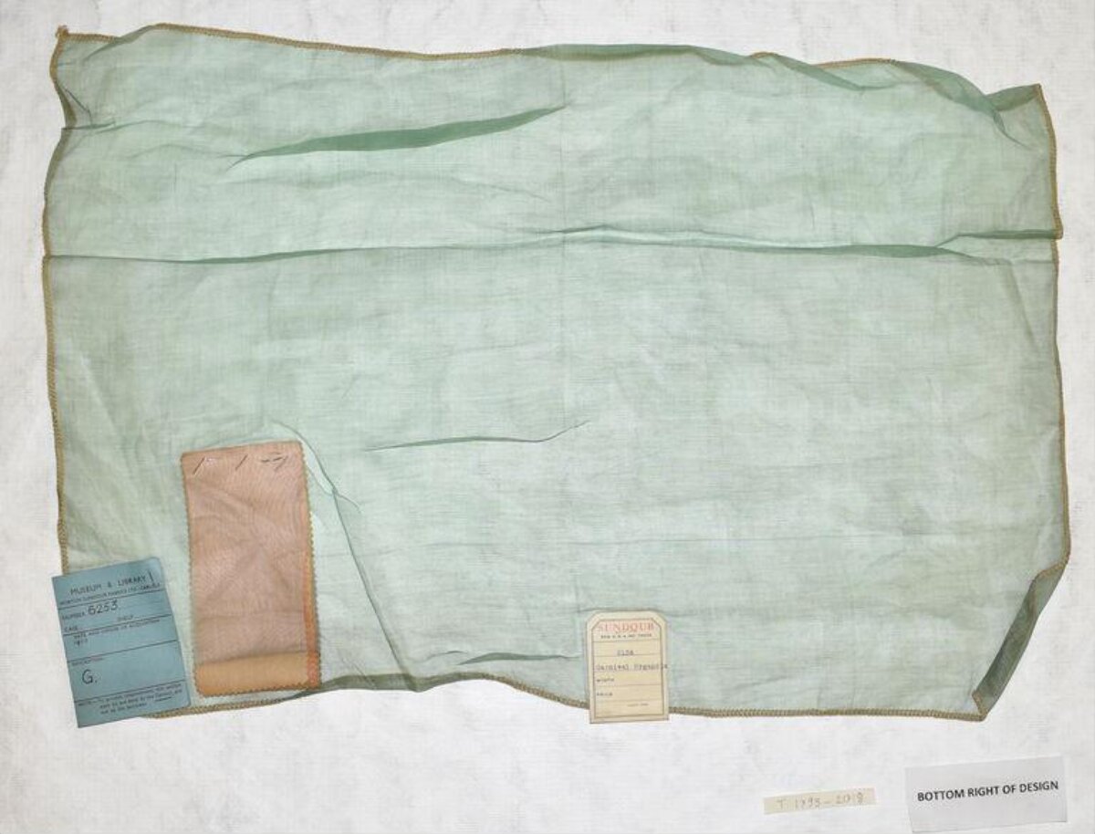 Museum Archived Textile Fabric Sample