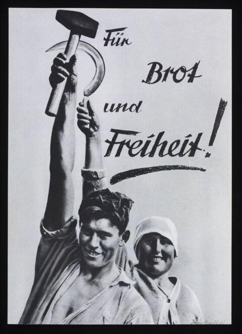 For Bread and Freedom Political Poster